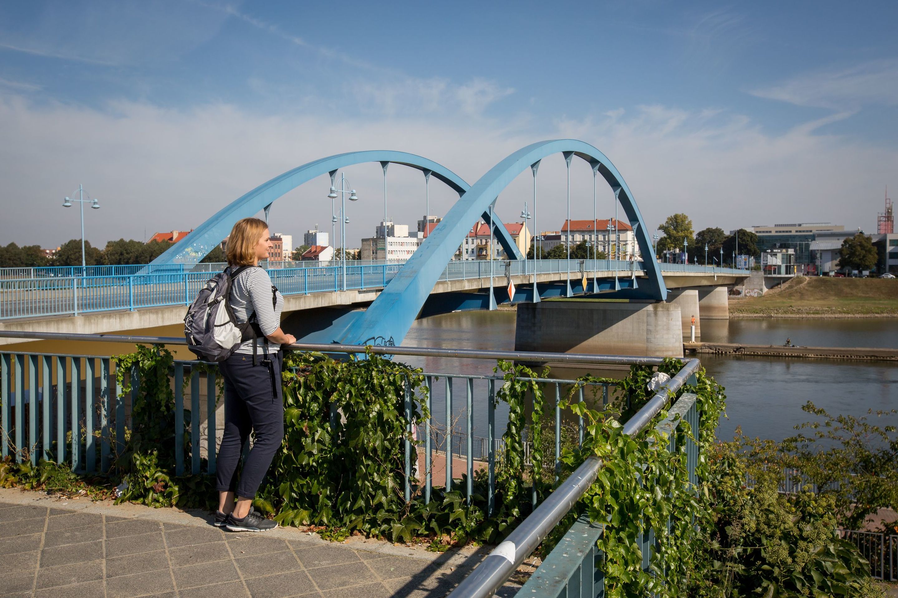 City bridge Frankfurt (Oder) / Slubice , Foto: Florian Läufer, Lizenz: Seenland Oder-Spree